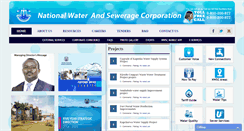Desktop Screenshot of nwsc.co.ug